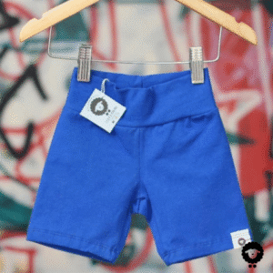 Calza corta azul francia